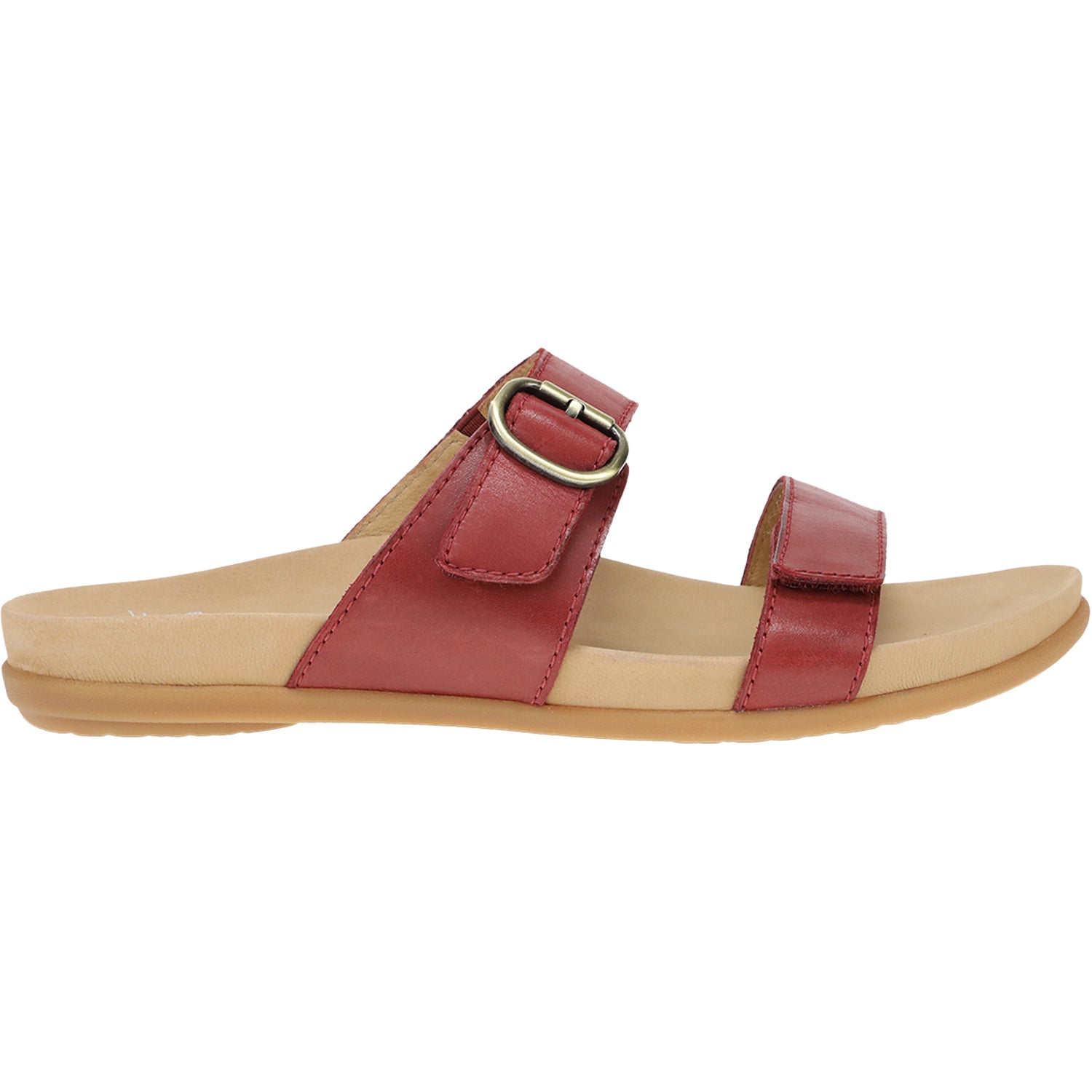 Womens Dansko Dansko Justine Calf Women's Slide Sandals Cayenne Cayenne