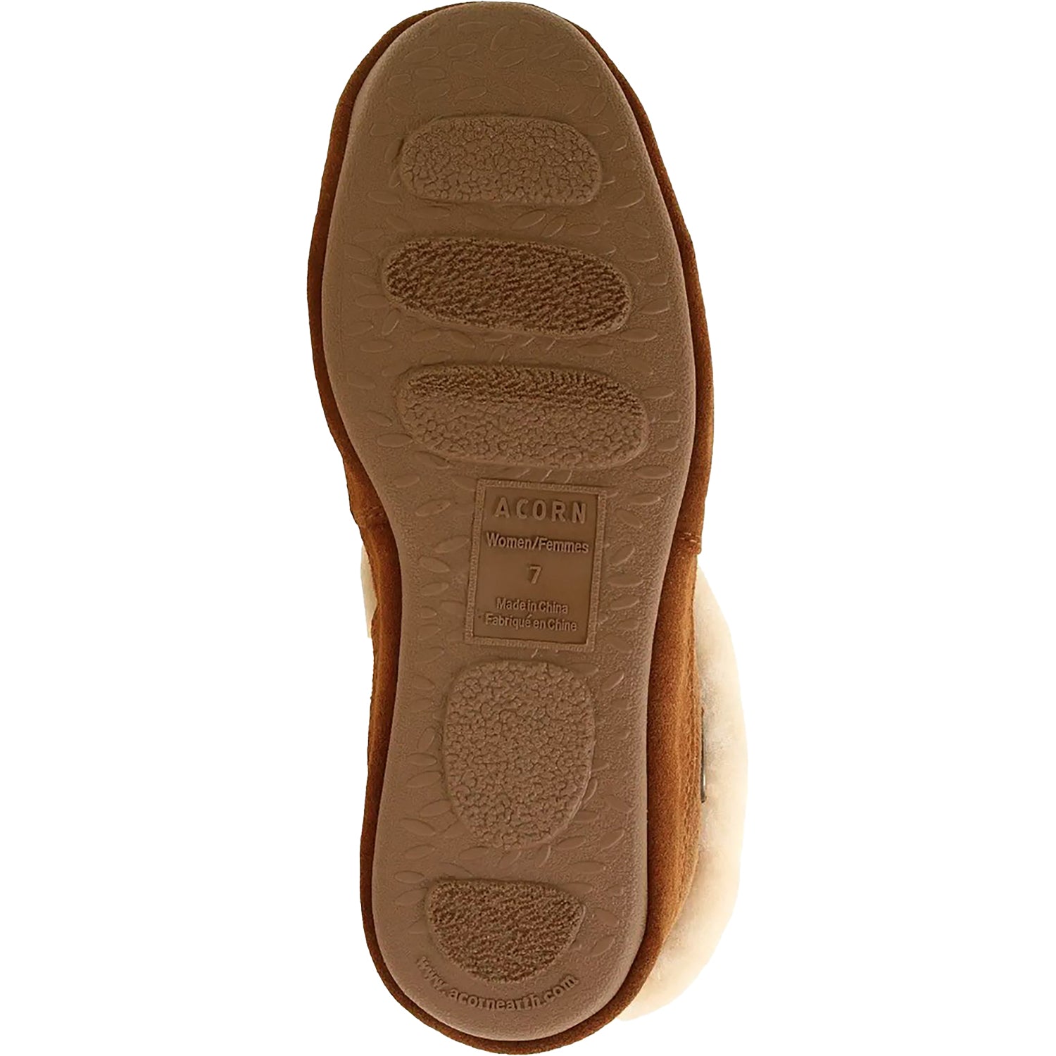 Womens Acorn Acorn Oh Ewe Sheepskin Women's Slippers Walnut Walnut