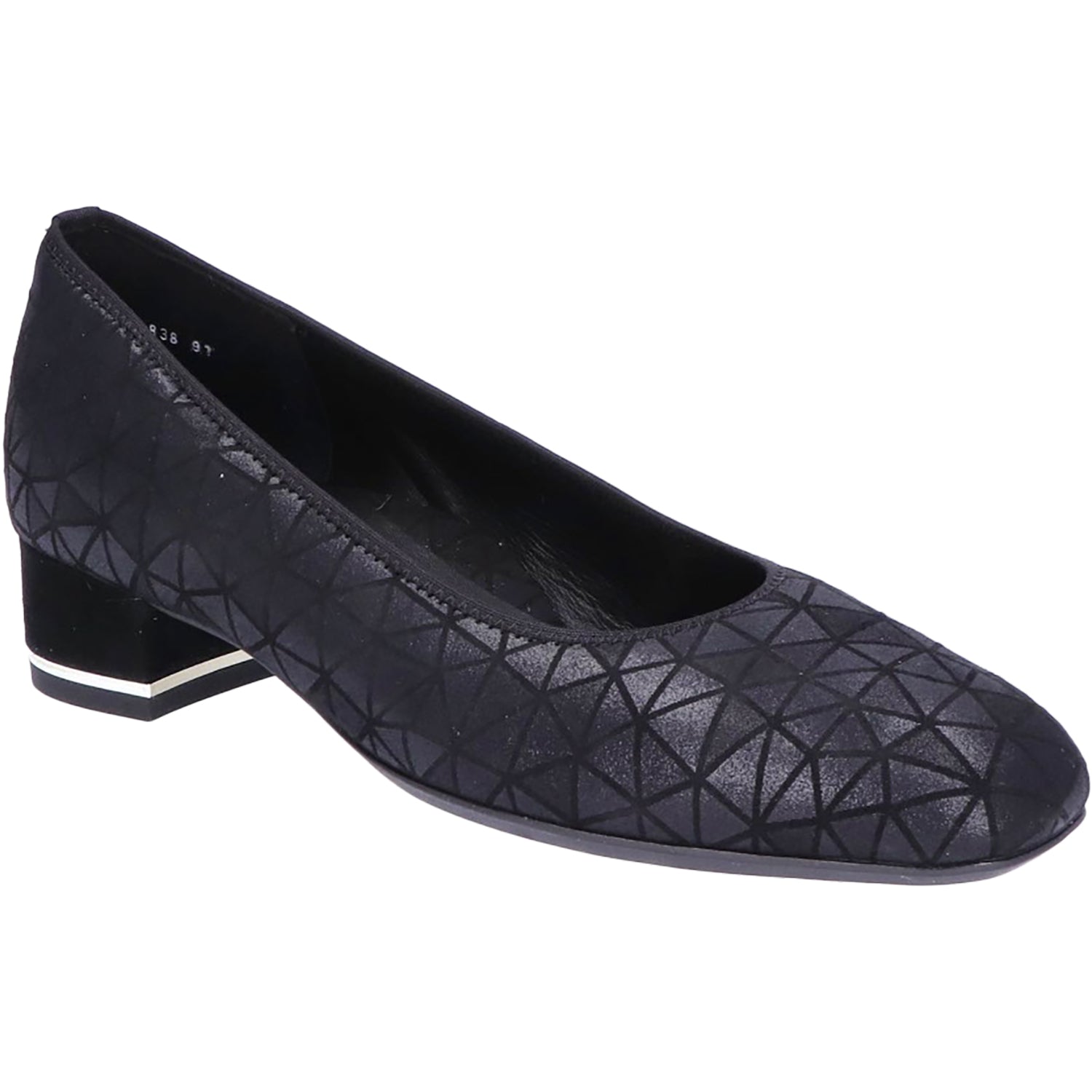 Womens Ara shoes Ara Gabrielle SP Women's Dress Heels Black Novelkid Suede Black Novelkid Suede