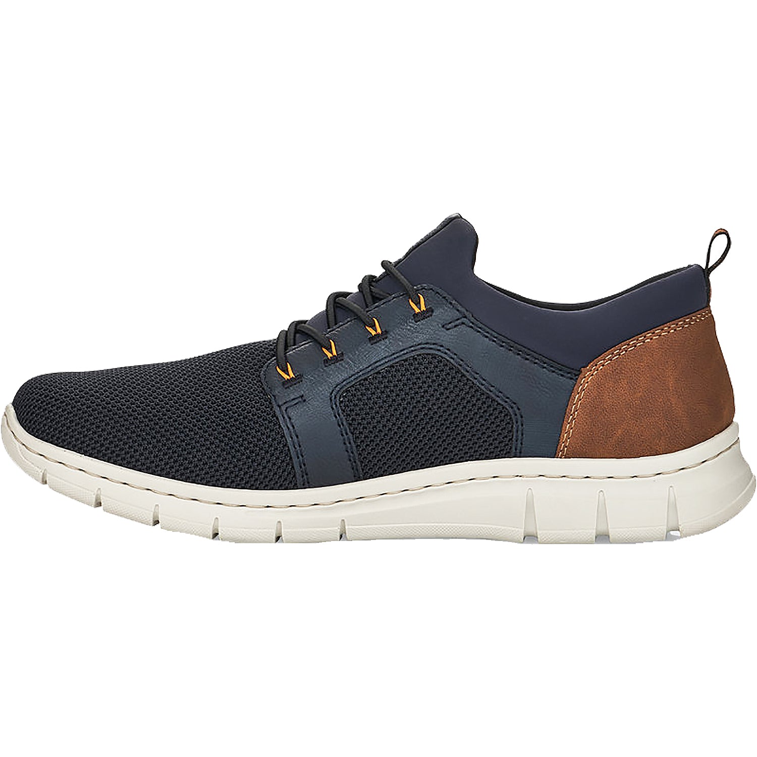 Mens Rieker Rieker B7796-14 Timo 96 Men's Walking Shoes Pazifik/Lake/Tan Mesh Pazifik/Lake/Tan Mesh