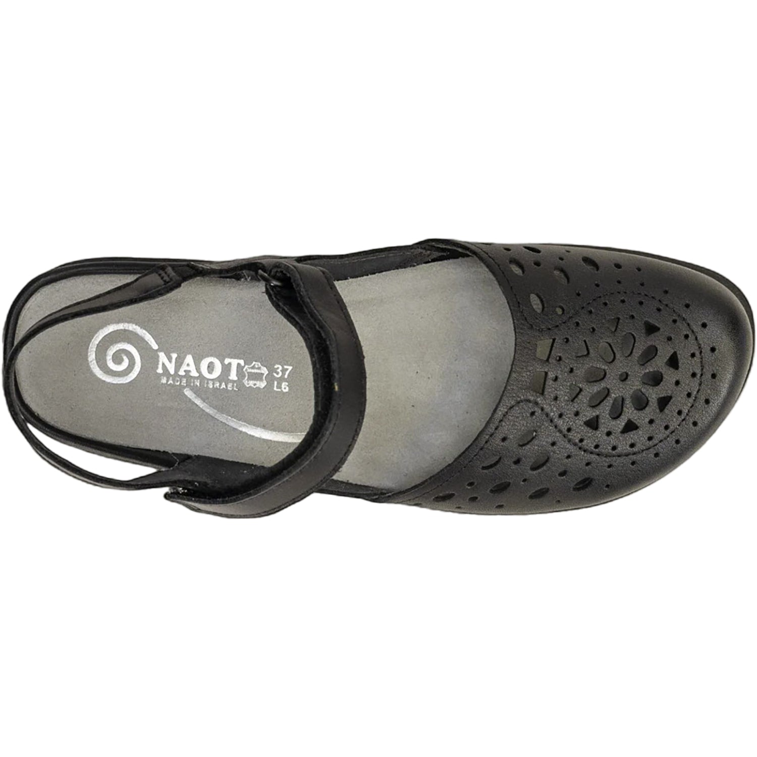 Womens Naot Naot Arataki Women's Mary Janes Black Raven Leather Black Raven Leather