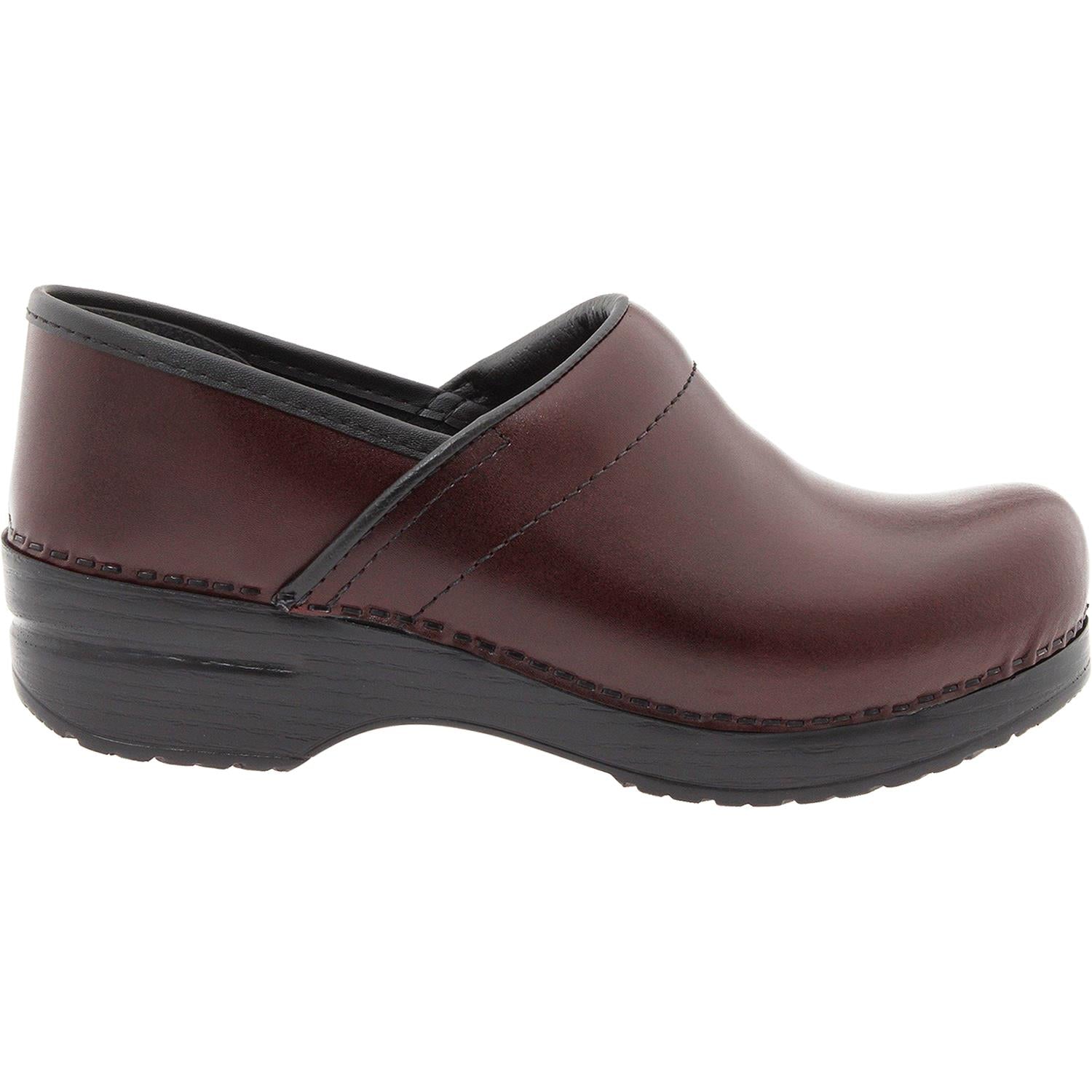 Womens Dansko Dansko Professional Clog Women's Clogs Cordovan Cabrio Leather Cordovan Cabrio Leather