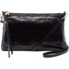 Womens Hobo Hobo Darcy Crossbody Black Polished Leather Black Polished Leather
