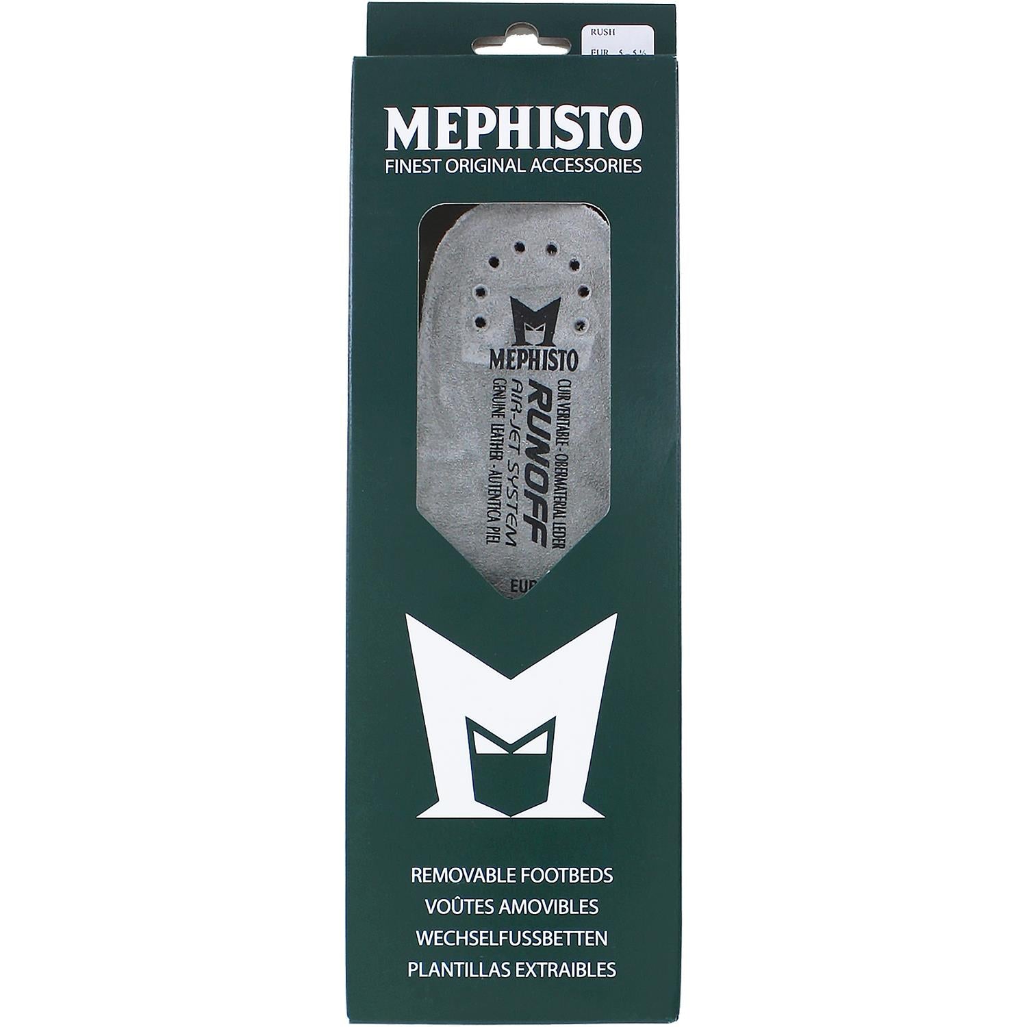 Women's Mephisto Runoff Insoles Womens Grey – Footwear etc.