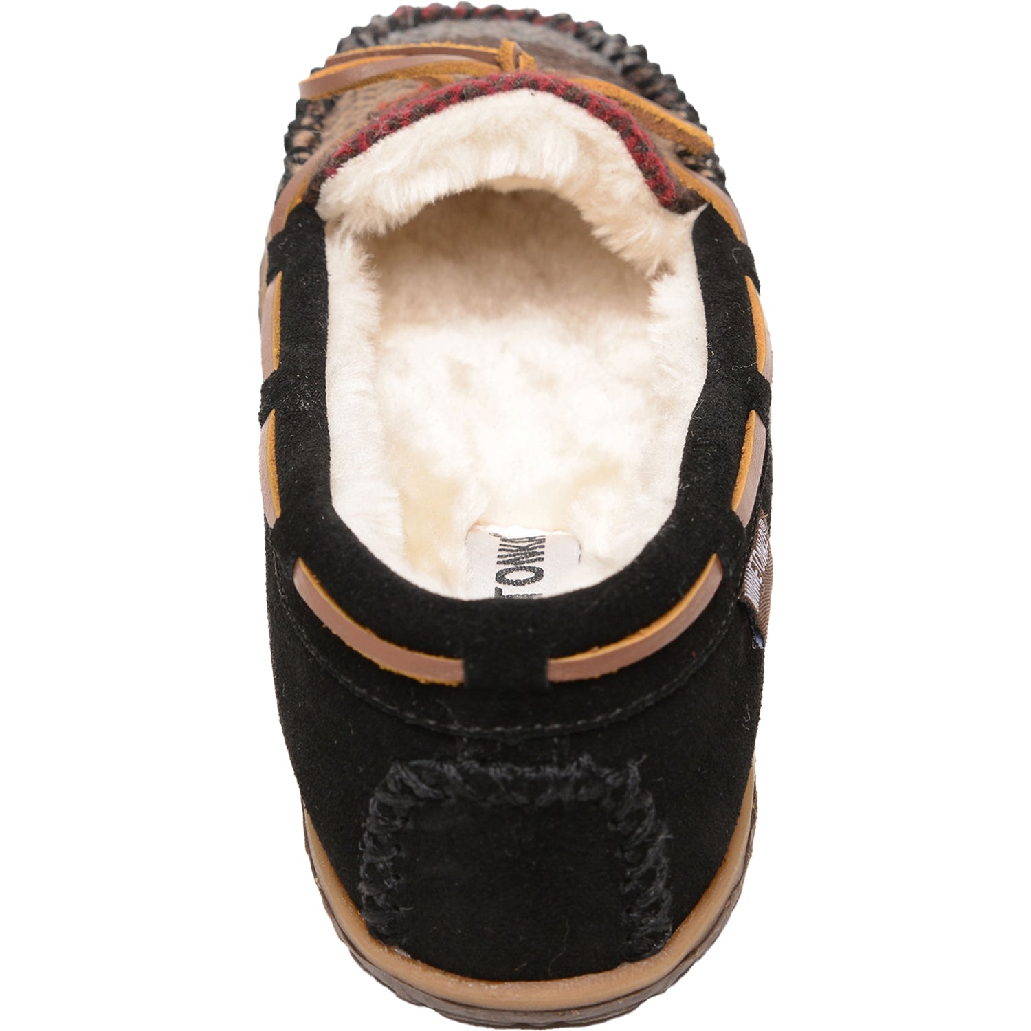 Womens Minnetonka Women's Minnetonka Tilia Black Multi Suede Black Multi Suede