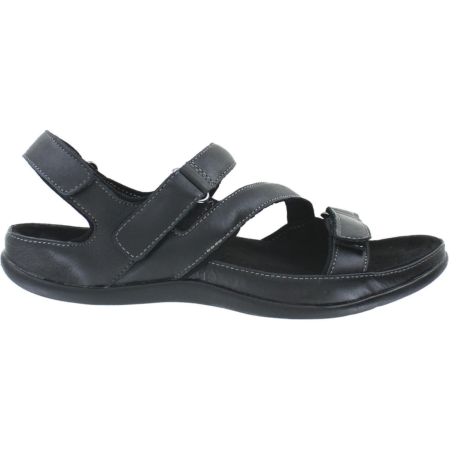 Womens Strive Women's Strive Montana Black Leather Black Leather