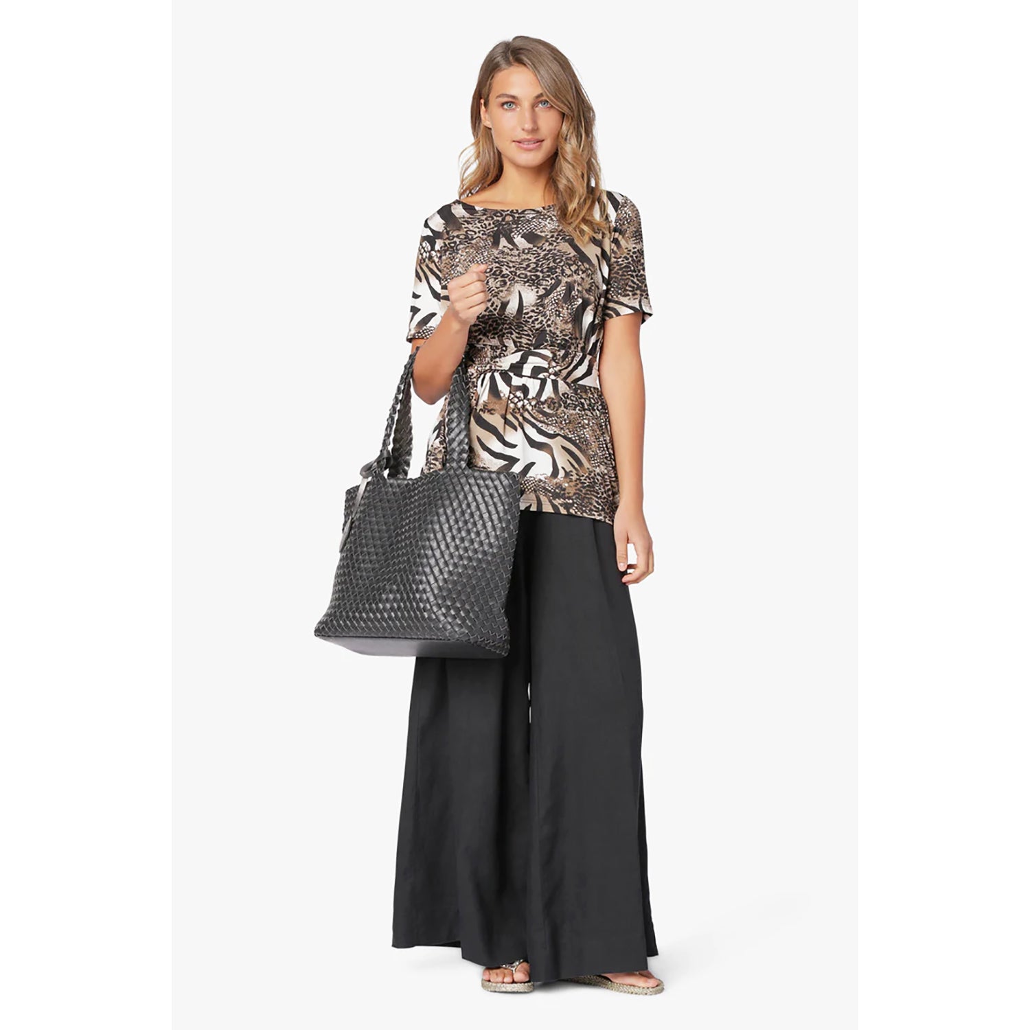 Ilse Jacobsen Bag 08 Reversible Shopper | Women's Purse | Footwear