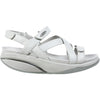 Womens Mbt Women's MBT Kiburi Light Grey Leather Light Grey Leather