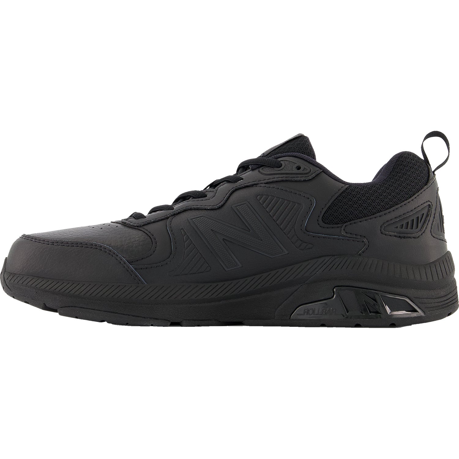 Mens New balance New Balance MX857AM3 Men's Training Shoes Black Leather Black Leather