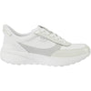 Womens Kizik Women's Kizik Paris Metallic White Leather Metallic White Leather