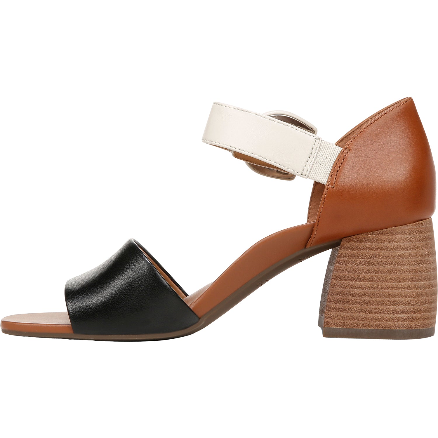 Vionic Chardonnay Women's Dress Shoes Tan/Black/Cream Leather