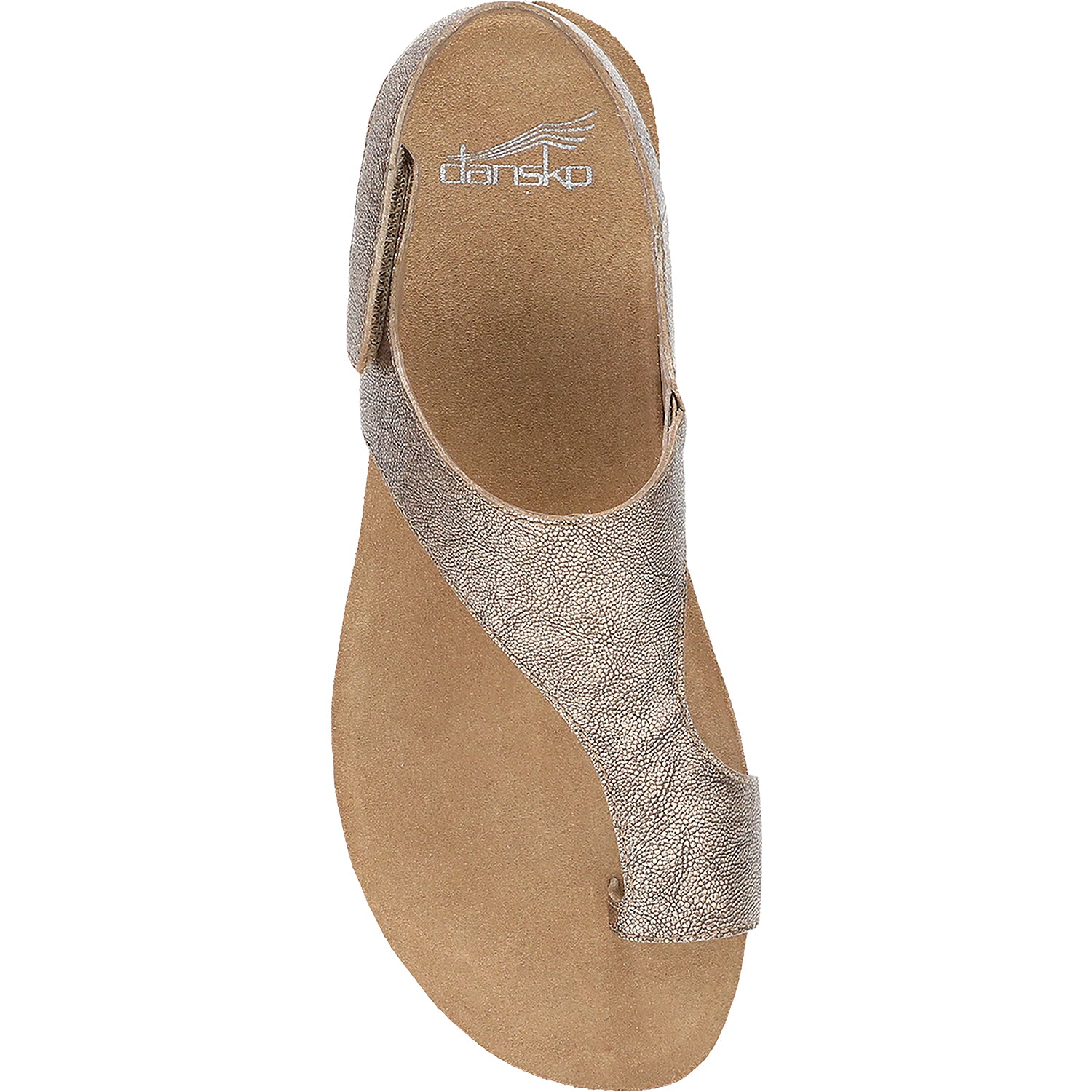 Womens Dansko Dansko Reece Women's Thong Sandals Bronze Metallic Bronze Metallic
