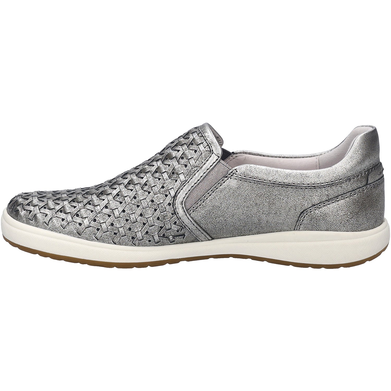 Womens Josef seibel Josef Seibel Caren 72 Women's Shoes Platin Leather Platin Leather