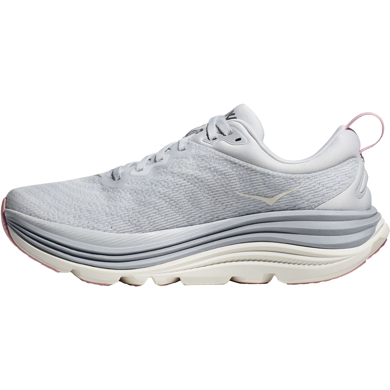 Womens Hoka one one Women's Hoka Gaviota 5 Sea Ice/Pink Twilight Mesh (Stability Support) Sea Ice/Pink Twilight Mesh