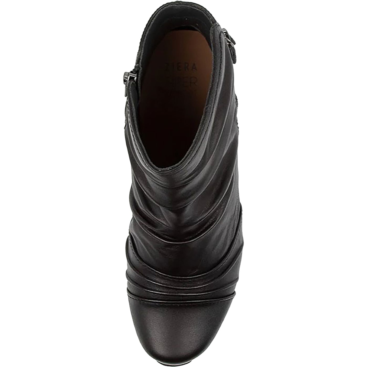 Womens Ziera Ziera Camryn Wide Women's Boots Black Leather Black Leather