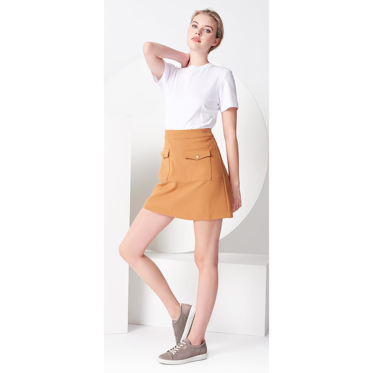 Womens Ecco Women's Ecco Soft 7 Sneaker Black Leather Black Leather