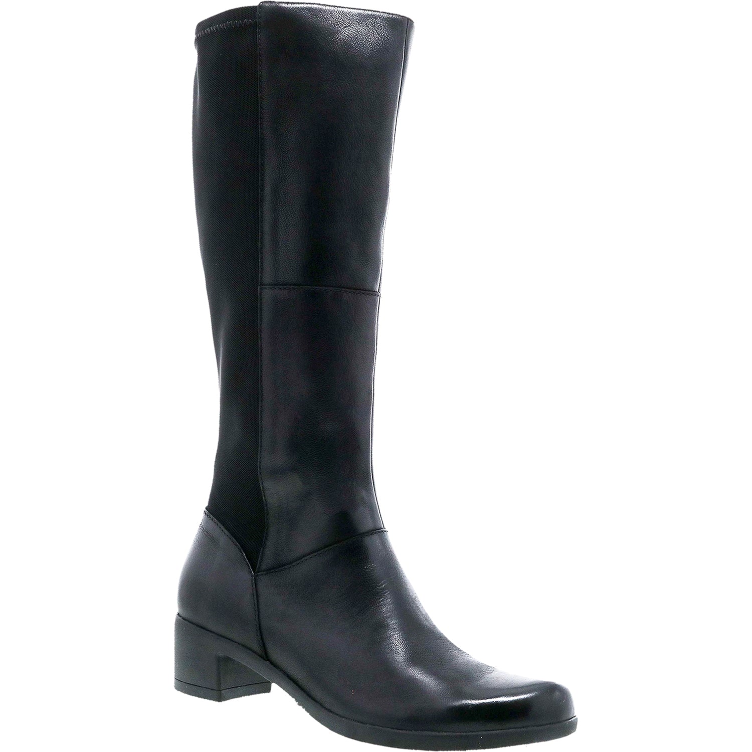 Womens Dansko Dansko Celestine Women's Tall Boots Black Burnished Nubuck Black Burnished Nubuck