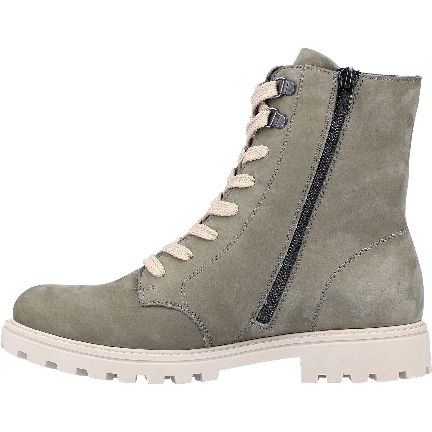 Womens Remonte Remonte D8479-54 Samira 79 Women's Combat Boots Moor Nubuck Moor Nubuck