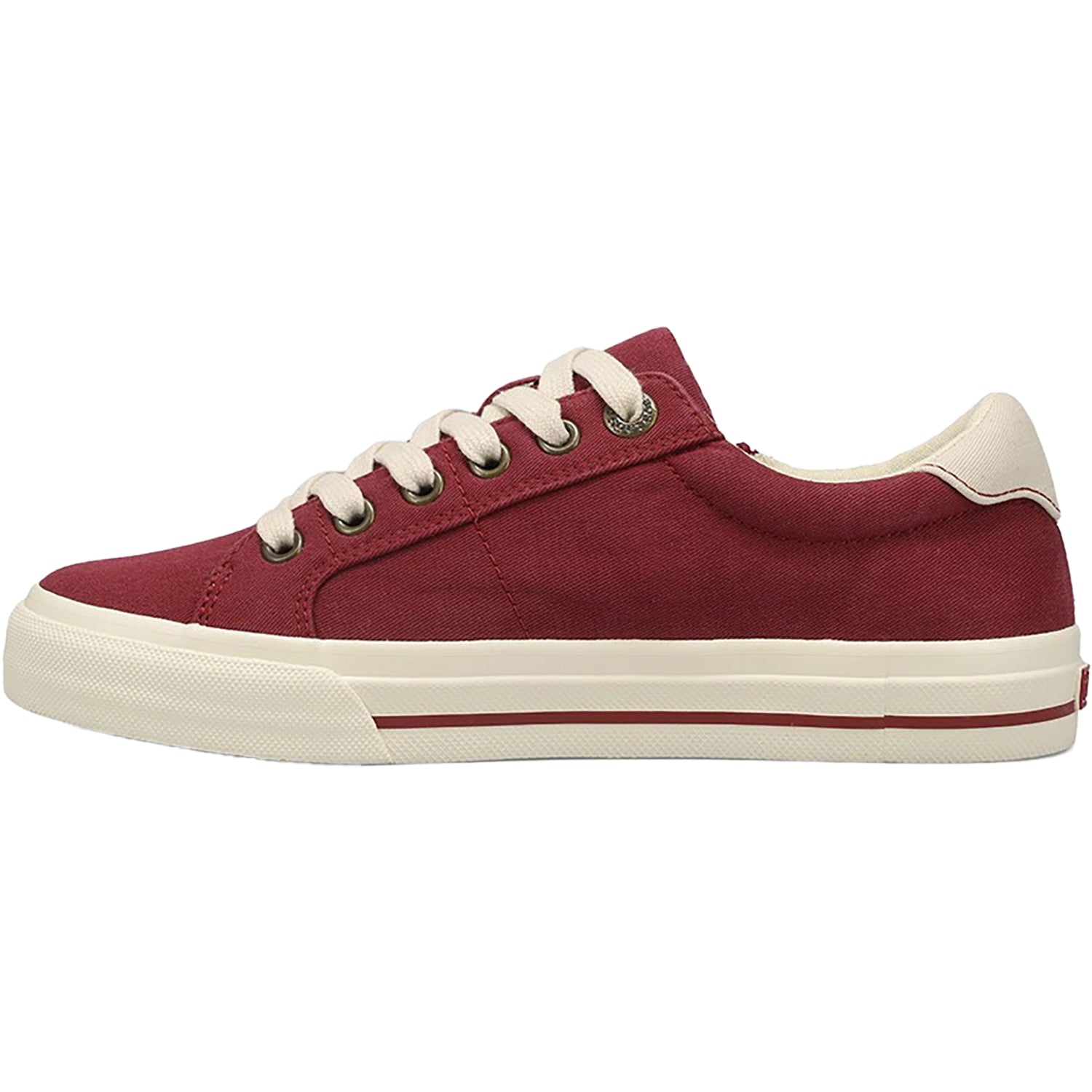Womens Taos Taos Z Soul Women's Sneakers Crimson/Ecru Vintage Canvas Crimson/Ecru Vintage Canvas