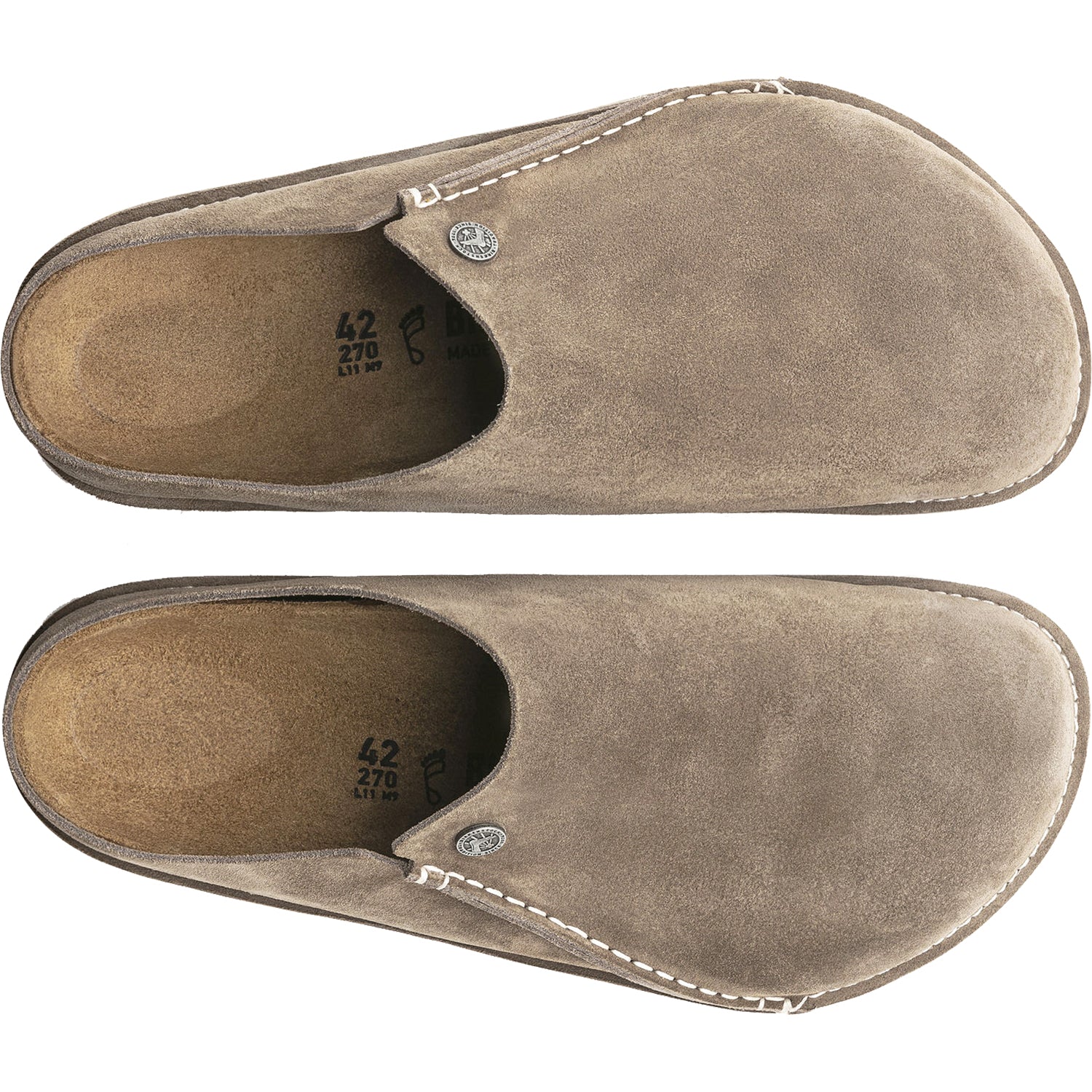 BIRKENSTOCK Zermatt Suede GRY スウェード Women's Birkenstock Zermatt Premium Grey Taupe Suede