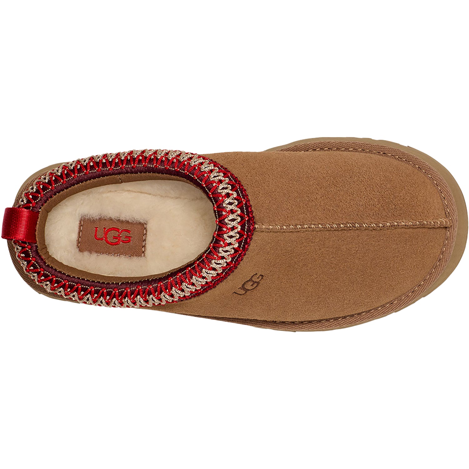 Kids Ugg Kids' UGG Taz Chestnut Suede Chestnut Suede