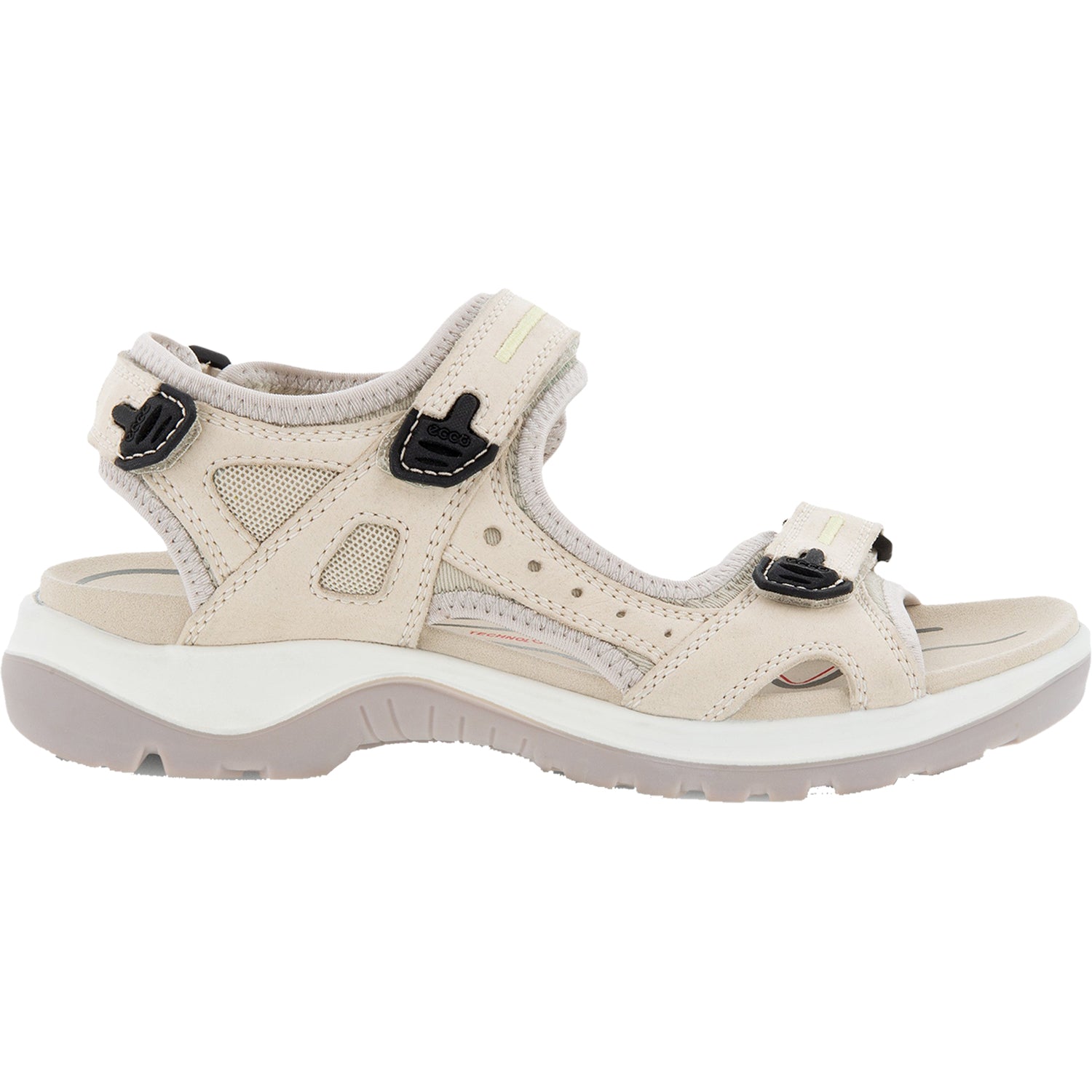 Womens Ecco Women's Ecco Offroad Yucatan Limestone Nubuck Limestone Nubuck