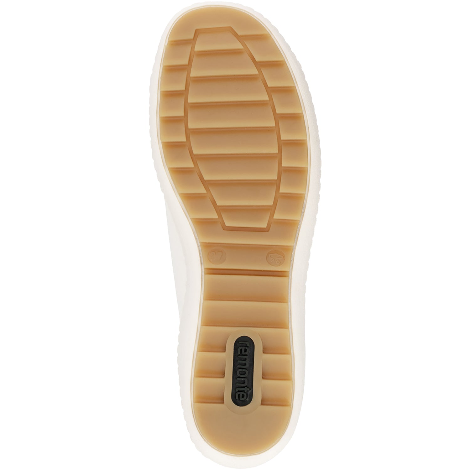 Womens Remonte Remonte R1432-80 Liv 32 Women's Sneakers Paper/Muschel/Offwhite Leather Paper/Muschel/Offwhite Leather