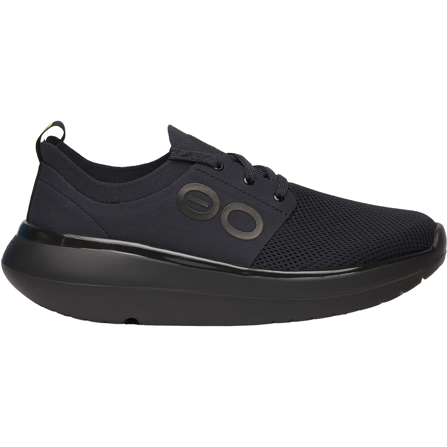 Womens Oofos Oofos Oomy Stride Women's Recovery Black/Black Synthetic Black/Black Synthetic