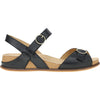 Womens Dansko Dansko Candace Women's Sandals Black Burnished Nappa Leather Black Burnished Nappa Leather
