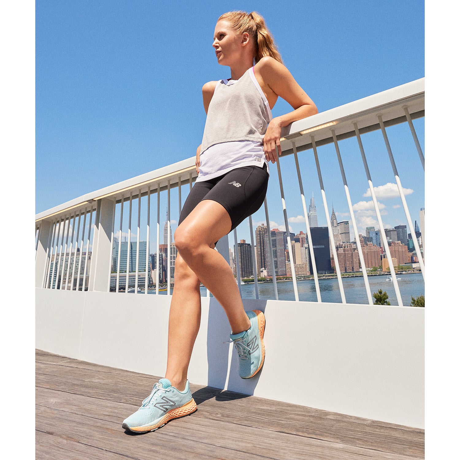 Womens New balance Women's New Balance Fresh Foam W880A11 Arctic Fox/UV Glo Mesh Arctic Fox/UV Glo Mesh