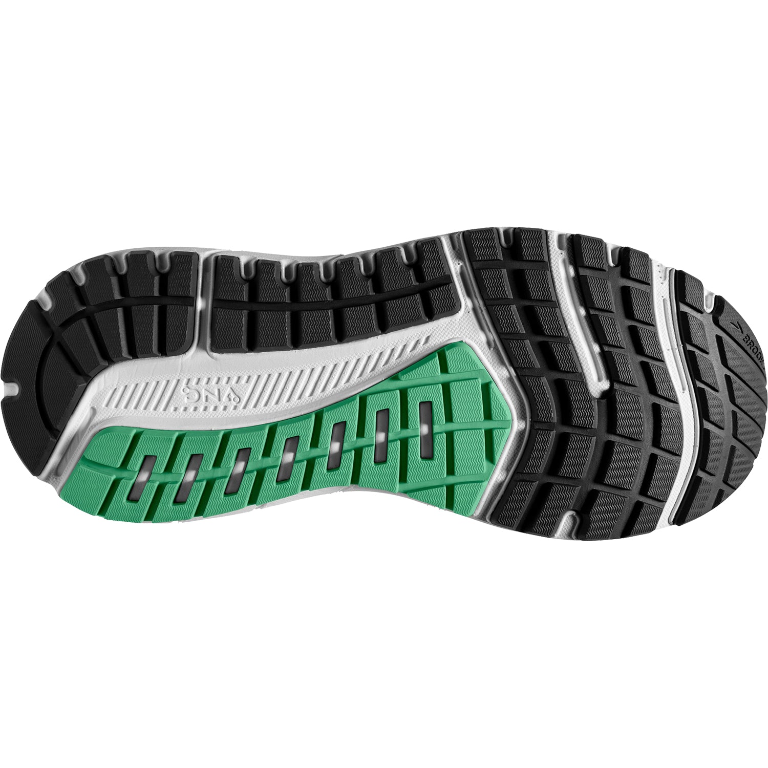 Womens Brooks Brooks Ariel 20 Women's Road Running Shoes Alloy/Blackened Pearl/Green Mesh Alloy/Blackened Pearl/Green Mesh