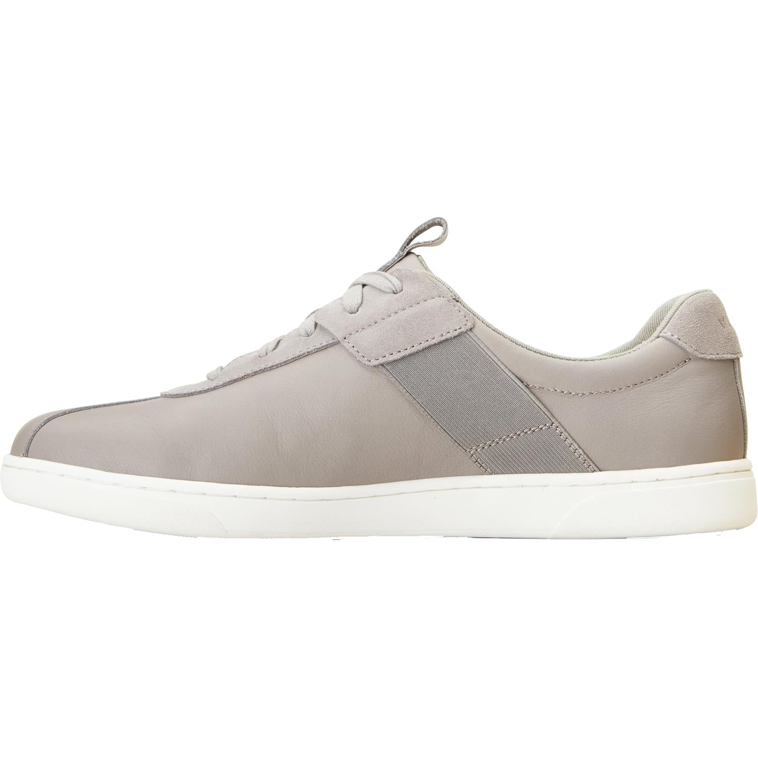 Mens Vionic Vionic Lono Men's Sneakers Light Grey Leather Light Grey Leather