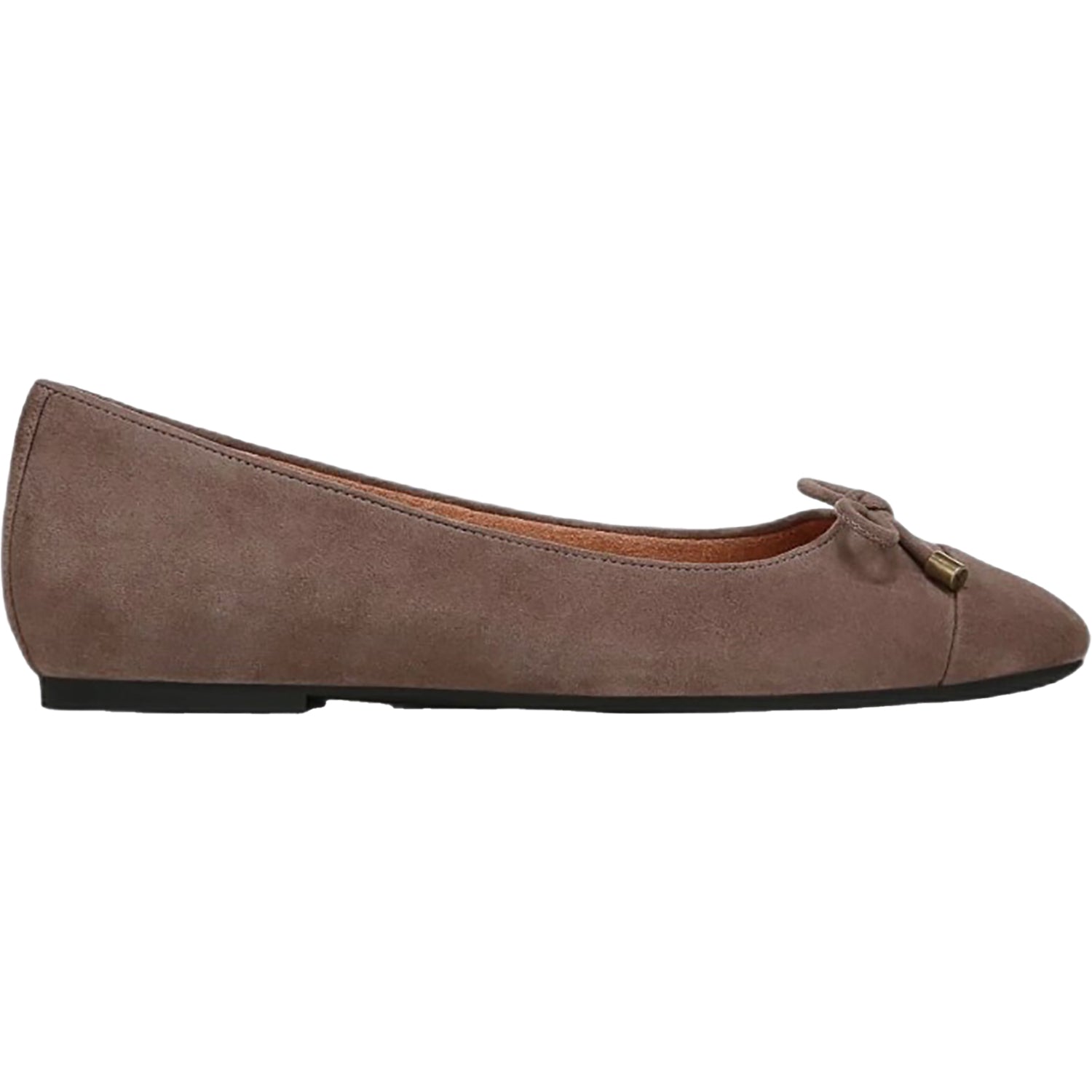 Womens Vionic Vionic Women's Slip On Flats Driftwood Suede Driftwood Suede