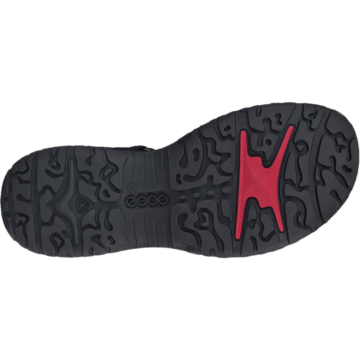 Womens Ecco Ecco Offroad Roam Women's Outdoor Sandals Black/Black Leather Black/Black Leather