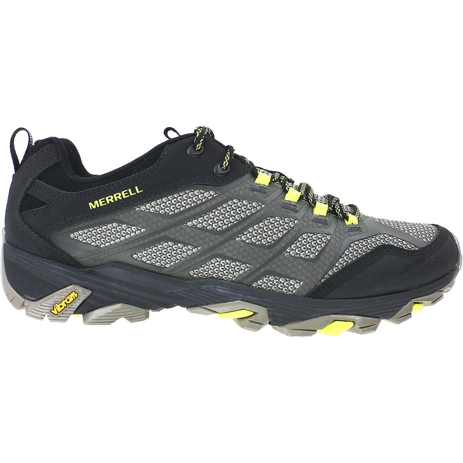 Mens Merrell Merrell Moab FST Men's Olive Mesh Olive Mesh