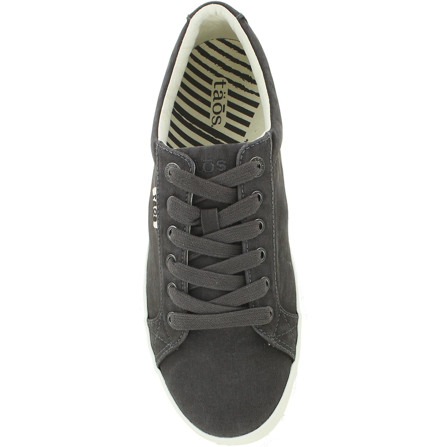 Mens Taos Taos Starsky Men's Walking Shoes Graphite Vintage Canvas Graphite Vintage Canvas