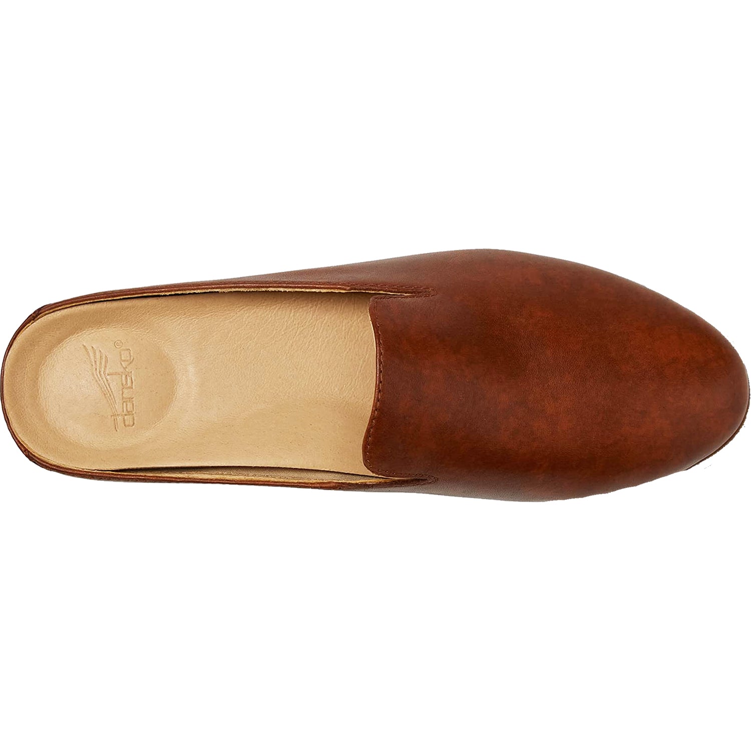 Womens Dansko Dansko Lexie Women's Slip On Mules Saddle Milled Nappa Leather Saddle Milled Nappa Leather
