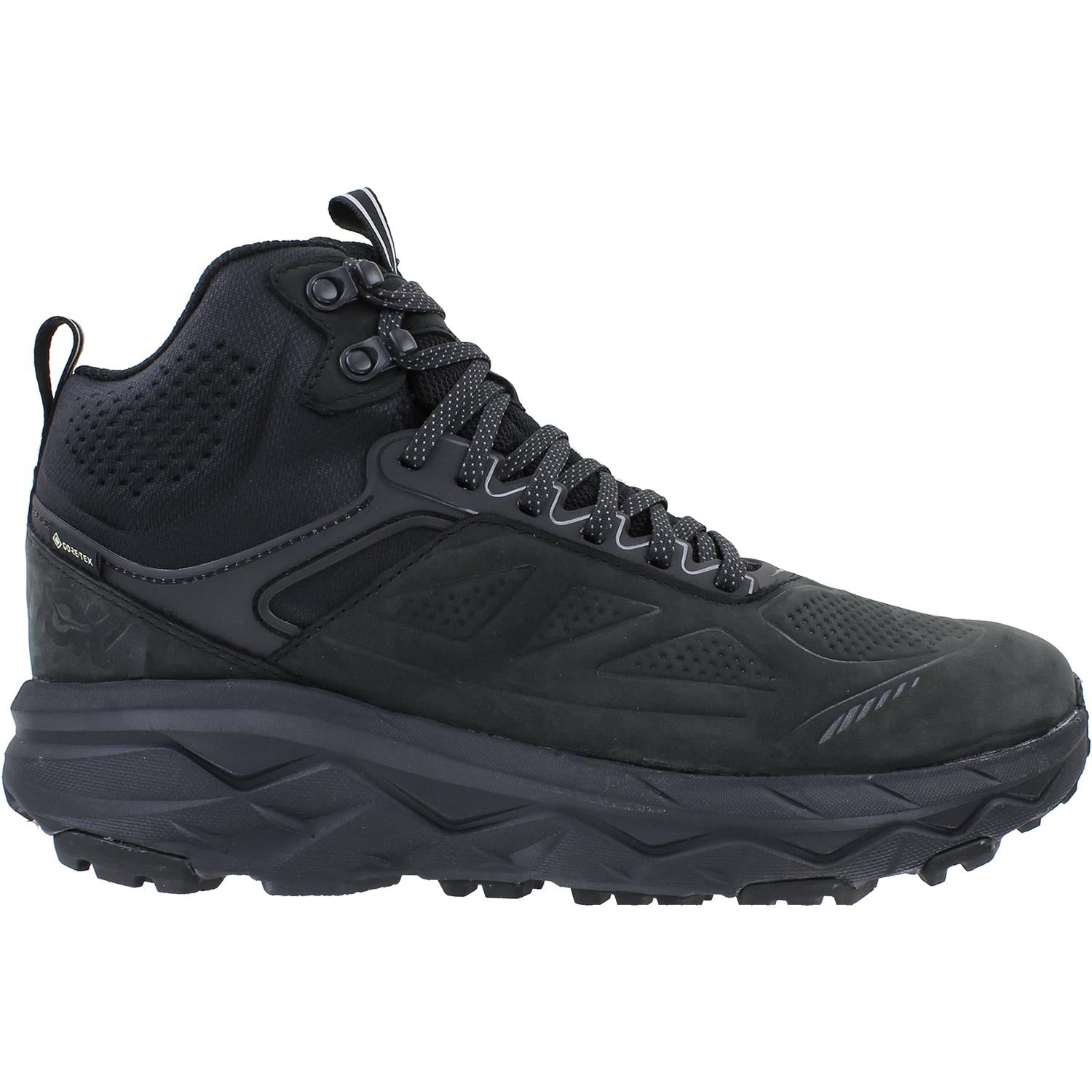 Mens Hoka one one Men's Hoka One One Challenger Mid GTX Black Nubuck Black Nubuck