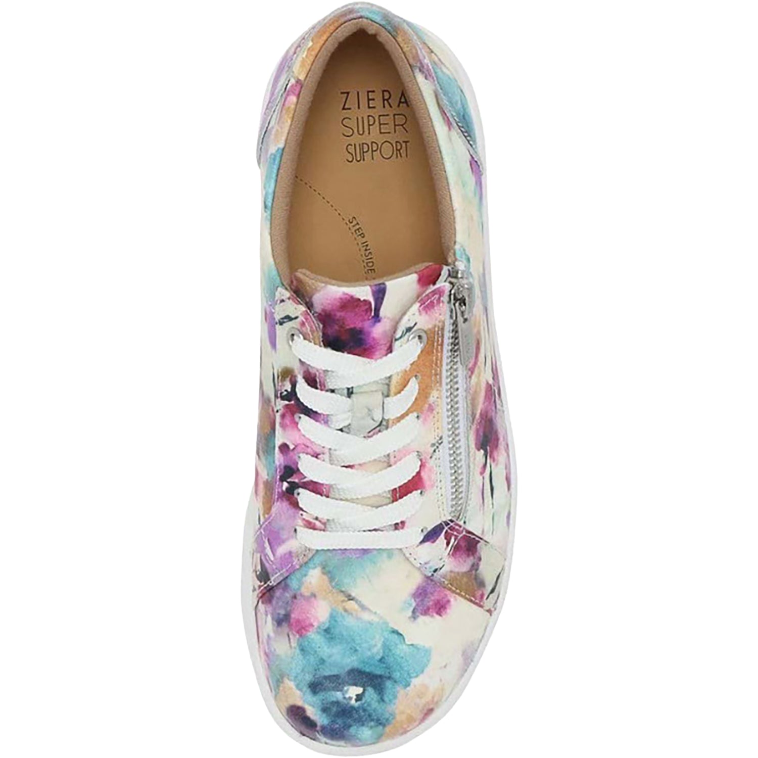 Womens Ziera Ziera Shovo Pansy Women's Sneakers Pansy Floral Pansy Floral