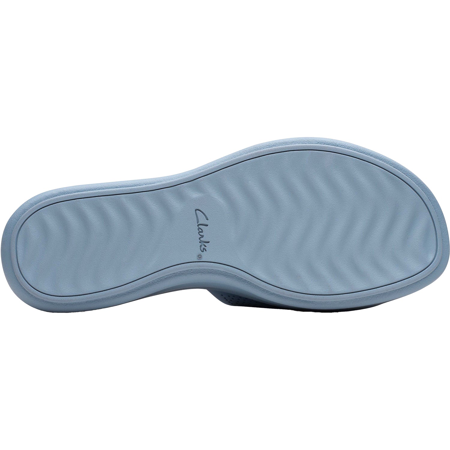 Womens Clarks Women's Clarks Drift Twist Light Blue Synthetic Light Blue