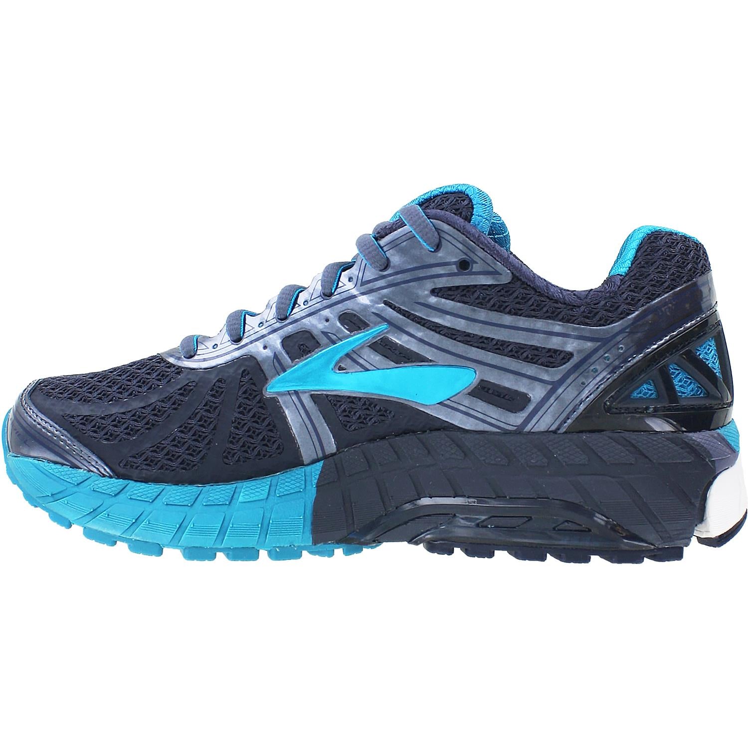 Womens Brooks Brooks Ariel 16 Women's Running Shoes Mood Indigo/Capri Breeze Mesh (Stability Support) Mood Indigo/Capri Breeze Mesh