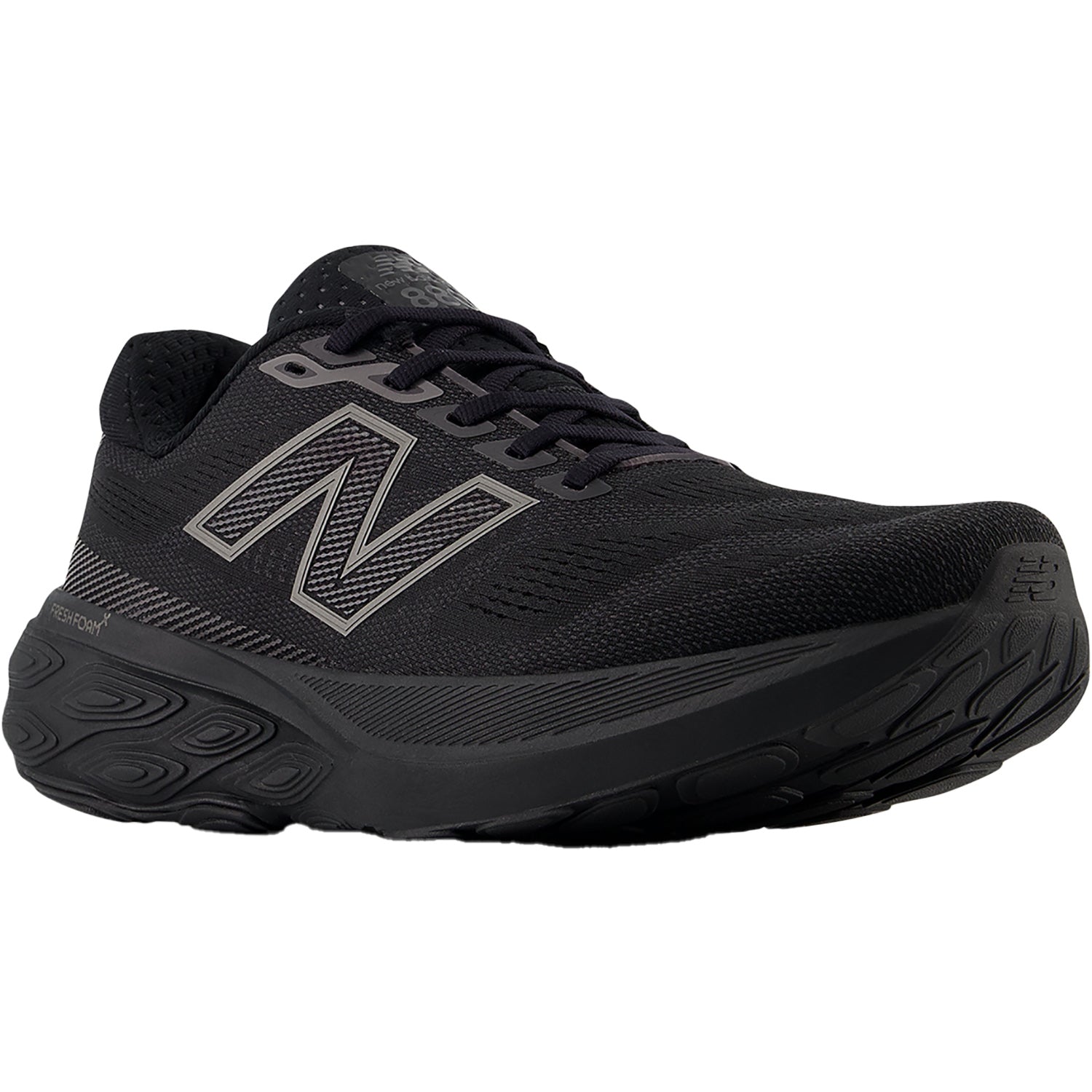 Mens New balance Men's New Balance M880K15 Black/Black/Black Metallic (Neutral Support) Black/Black/Black Mesh