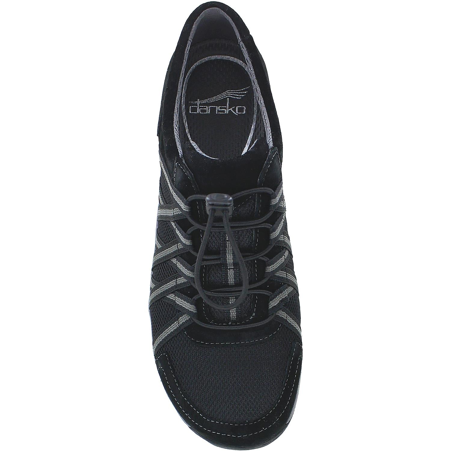 Womens Dansko Dansko Honor Women's Sneakers Black Suede Black Suede