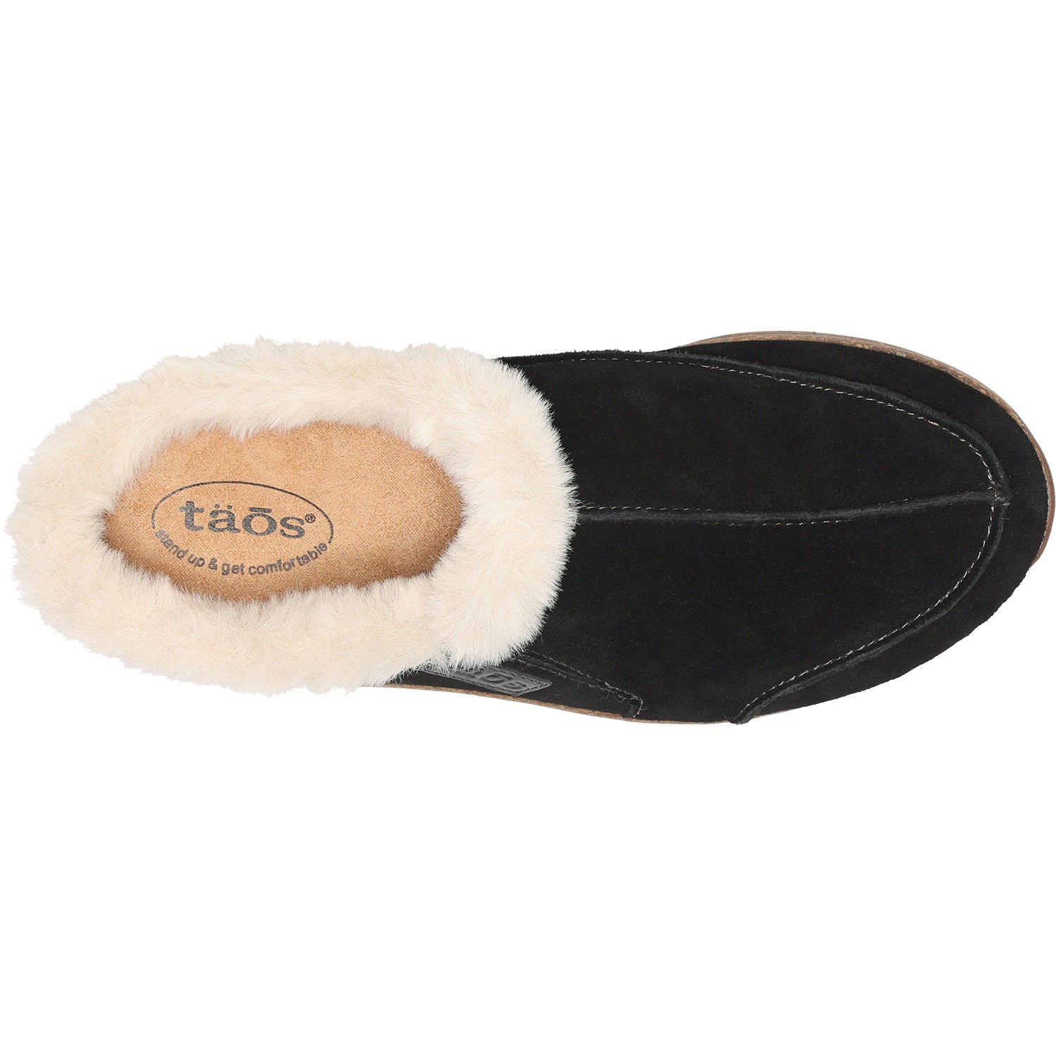 Womens Taos Taos Future Women's Clogs Black Suede Black Suede