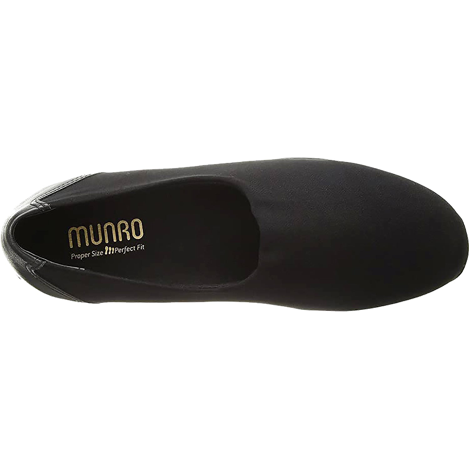 Womens Munro Munro Traveler Women's Slip On Shoes Black Stretch Fabric Black Stretch Fabric