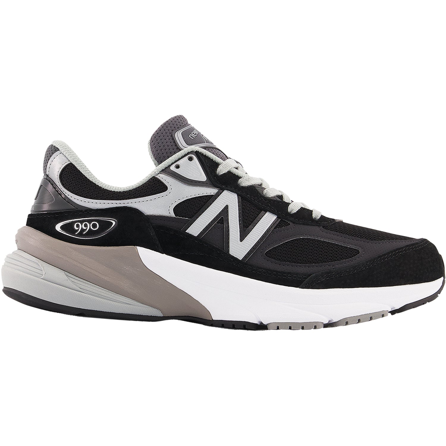 New Balance M990BK6- Made in USA Men's Running Shoes Black Suede