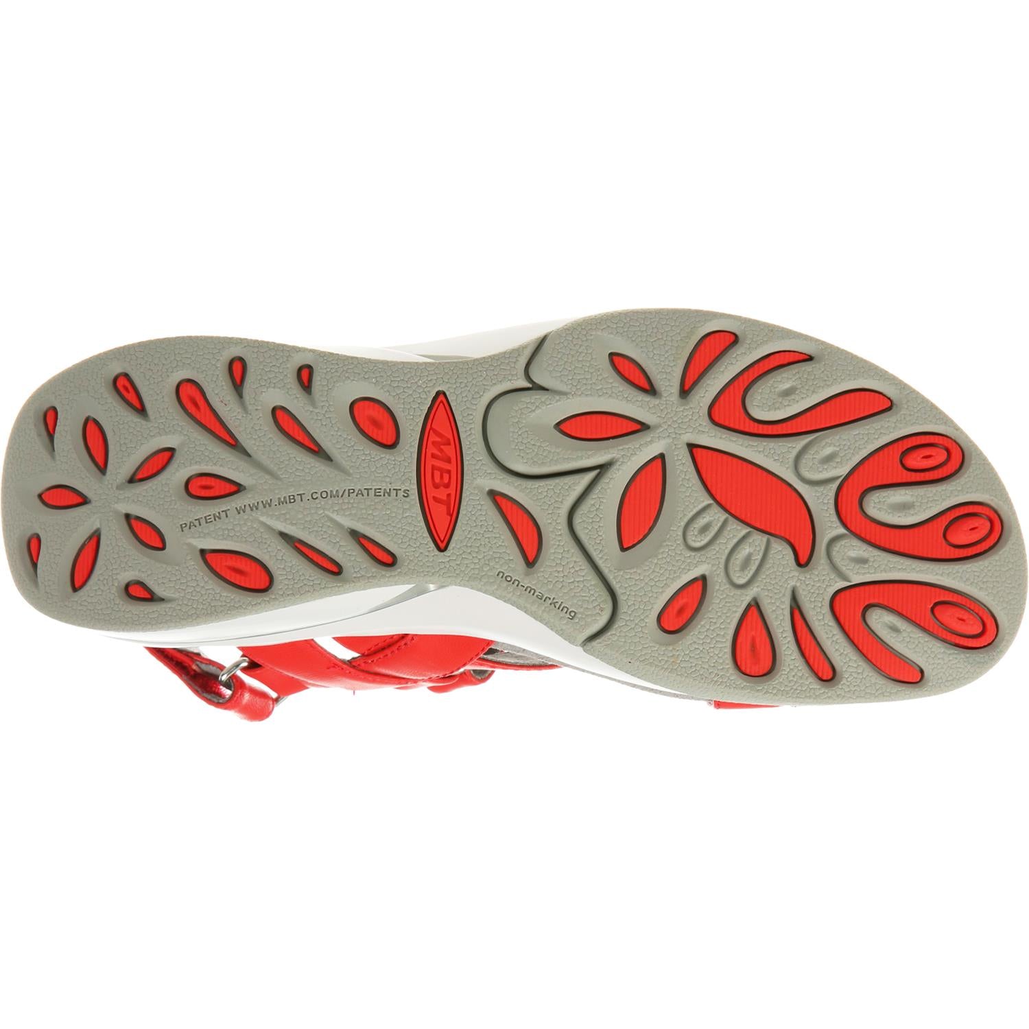 Womens Mbt Women's MBT Kiburi Red Leather Red Leather