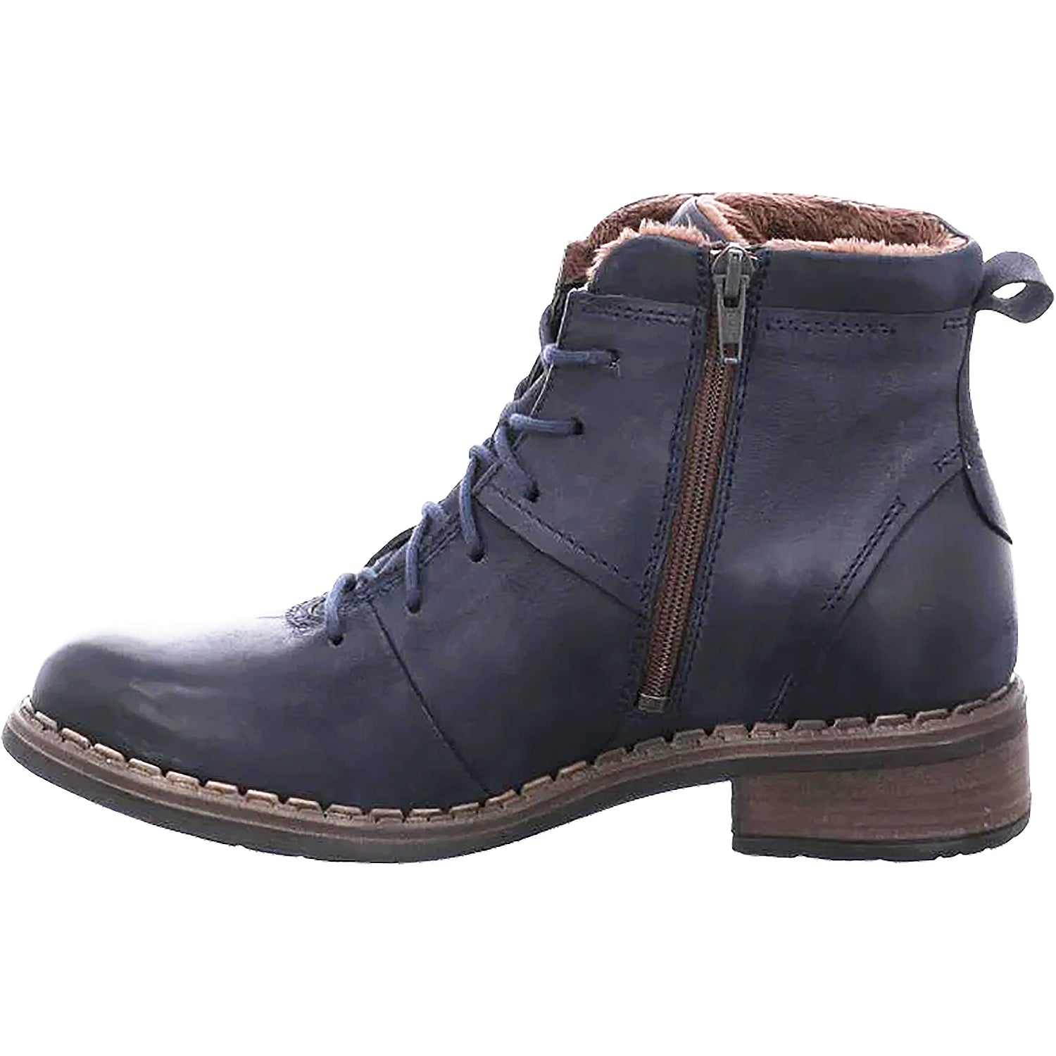 Womens Josef seibel Josef Seibel Selena 50 Women's Waterproof Boots Ocean Leather Ocean Leather