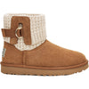 Womens Ugg Women's UGG Classic Solene Mini Chestnut/Oatmeal Suede Chestnut/Oatmeal Suede