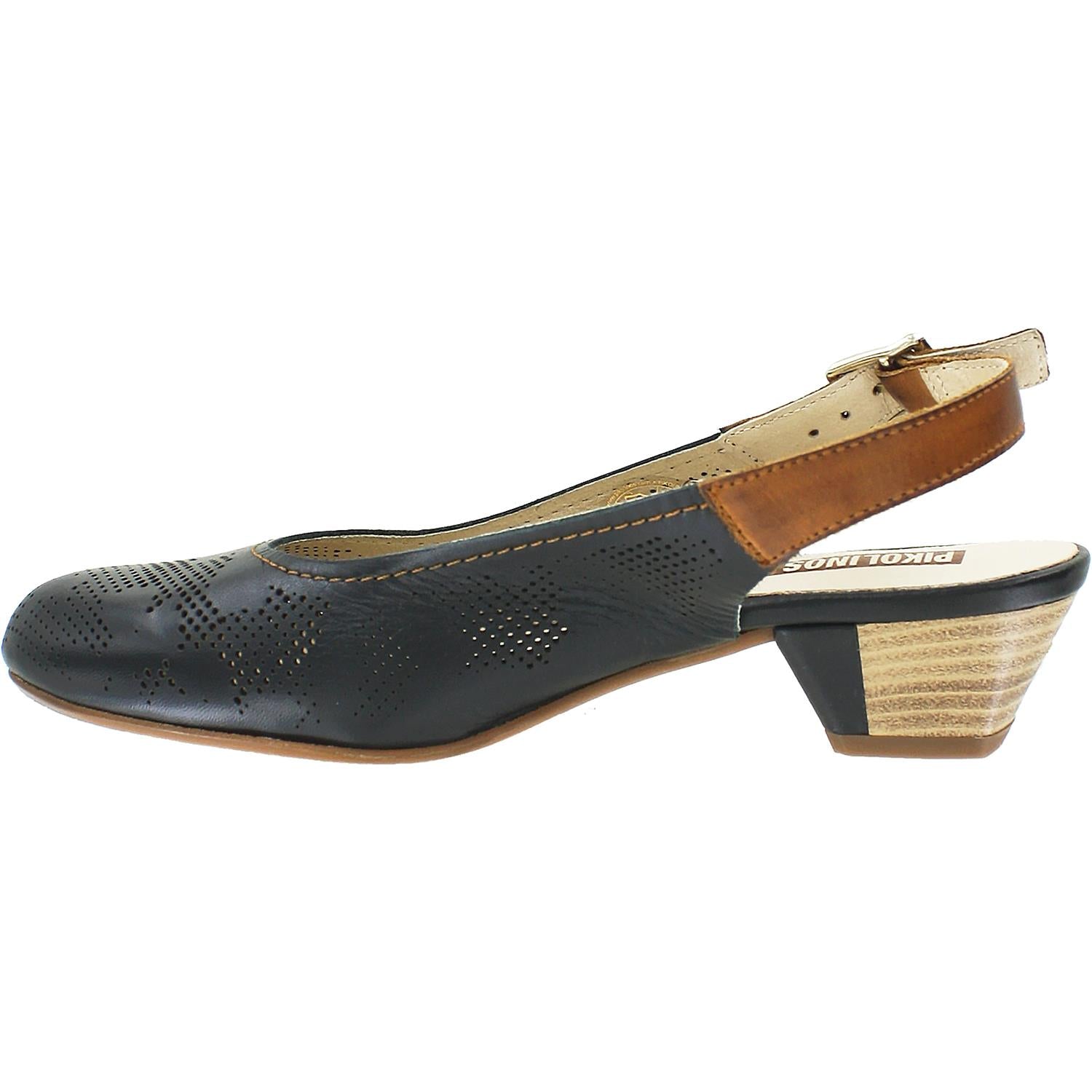 Womens Pikolinos Pikolinos Elba W3M-5681 Women's Black Leather Black Leather